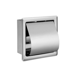 Artema - Artema Arkitekta Ankastre Tuvalet Kağıtlığı Kapaklı Tekli Paslanmaz Çelik A44415