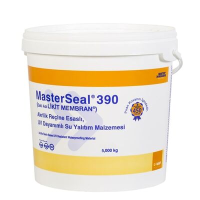 Basf MasterSeal 390 Akrilik Reçine Esaslı UV Dayanımlı Su Yalıtım Malzemesi 