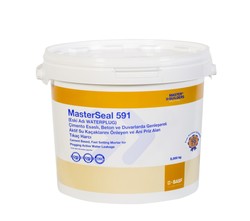 Basf - Basf MasterSeal 591 Beton ve Duvarlarda Genleşerek Aktif Su Kaçaklarını Önleyen ve Ani Priz Alan Tıkaç Harcı 5 kg