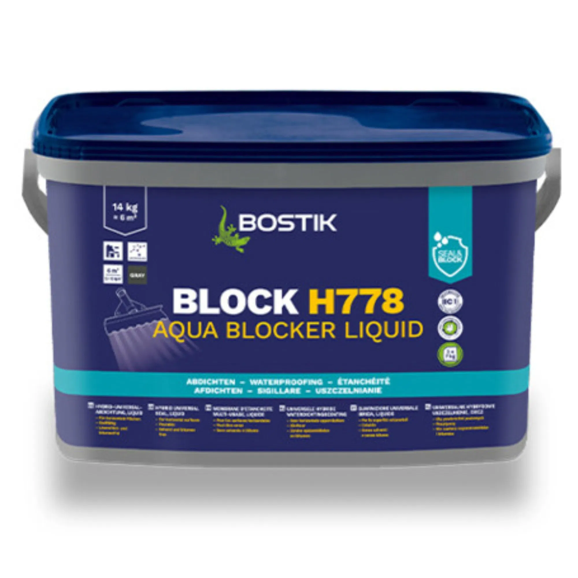Block H778 Aqua Blocker Liquid SMP Esaslı Su Yalıtım Malzemesi 14 kg