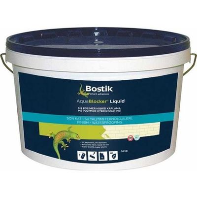 Bostik Aqua Blocker Liquid SMP Esaslı Su Yalıtım Malzemesi 14 kg