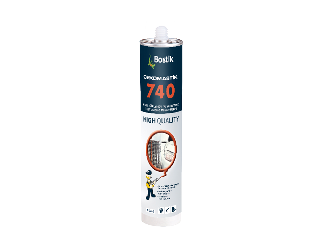 Bostik - Bostik Çekomastik 740 Poliüretan Mastik 280 ml 25 adet koli