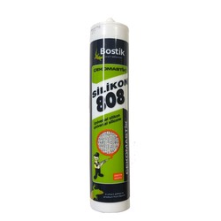 Bostik - Bostik Çekomastik 808 Genel Amaçlı Asetik Silikon 280 gr 25 adet koli