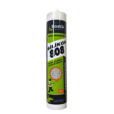 Bostik Çekomastik 808 Genel Amaçlı Asetik Silikon 280 gr 25 adet koli