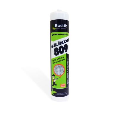 Bostik Çekomastik 809 Ayna Silikonu 310 ml Şeffaf 25 adet koli