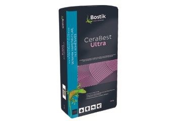 Bostik CeraBest Ultra Yüksek Mukavemetli Fleks Yapıştırıcı Hızlı Priz Alan Gri 25 kg