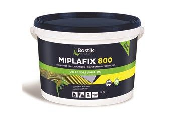 Bostik Miplafix 800 Yüksek Performanslı Akrilik Esaslı Zemin Kaplama Yapıştırıcısı 18 kg