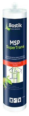 Bostik MSP SuperTrans Hibrid Yapıştırıcı 310 gr Şeffaf 25 adet koli