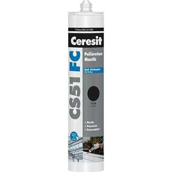 Henkel - Ceresit CS 51 FC PU Mastik 280 ml 12 Adet Koli