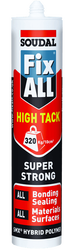 Soudal - Soudal Fix All High Tack Çok Güçlü MS Polimer Yapıştırıcı 290 ml