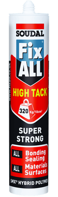 Soudal Fix All High Tack Çok Güçlü MS Polimer Yapıştırıcı 290 ml