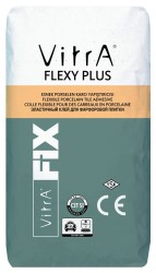 Vitra Fix - Vitra Fix Flexy Plus Yüksek Performanslı Esnek Porselen Karo Yapıştırıcısı 25 kg