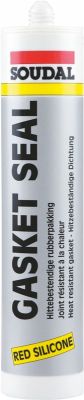 Soudal Gasketseal 300 Dereceye Dayanabilen Isı Silikonu 310 ml Kırmızı