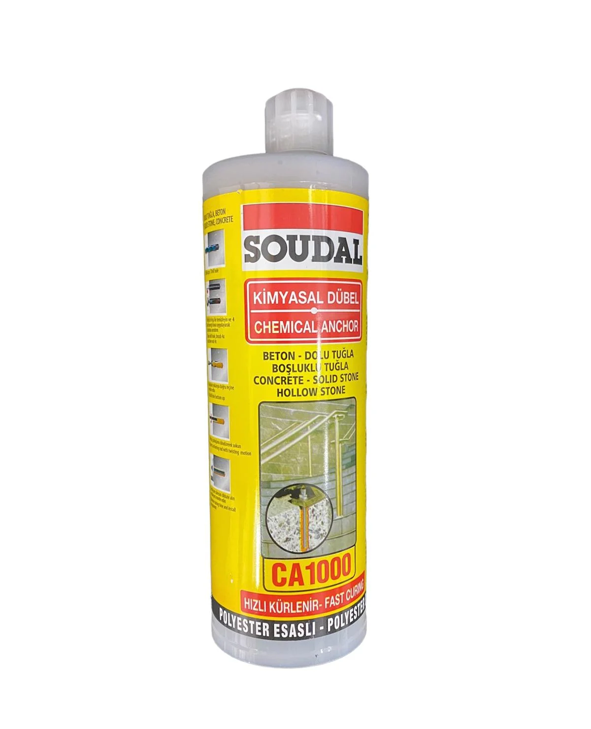 Soudal - Soudal Kimyasal Dübel CA1000 Polyester 410 ml