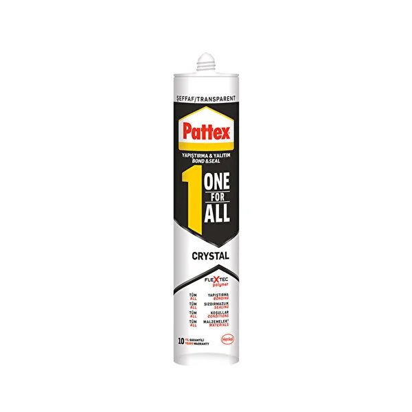Henkel - Pattex Crystal Montaj Yapıştırıcısı 290 gr 12 Adet Koli