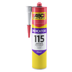 Sika - Sika ABC 115 Indicator Akrilik Mastik 310 ml Beyaz 30 adet koli