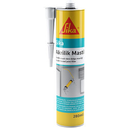 Sika - Sika Akrilik Mastik Akrilik Esaslı Derz Dolgu Mastiği 310 ml 24 adet koli