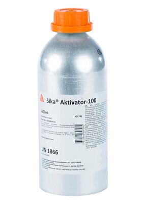 Sika Aktivator 100 Çeşitli Yüzeyler için Solvent Bazlı Yapıştırma Kuvvetlendirici Astar 1 lt 4 adet koli