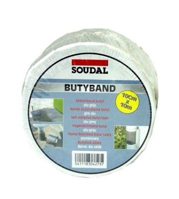 Soudal Butyband Butil Esaslı Alüminyum İzolasyon ve Tamir Bandı 10 m