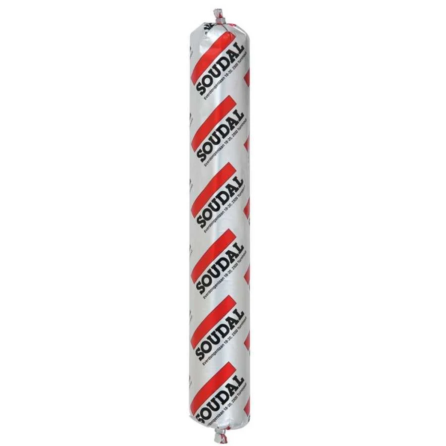 Soudal - Soudal Yangına Dayanıklı Akrilik Mastik 600 ml Beyaz 12 Adet Koli