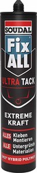 Soudal - Soudal Fix All Extreme-Ultra Tack SMX Polimer Yapıştırıcı 290 ml Beyaz 12 adet koli