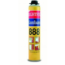 Soudal - Soudal Lightfix 888 Poliüretan Köpük Tabancalı 750 ml 12 adet koli
