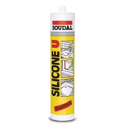 Soudal - Soudal Silicone U Genel Amaçlı Silikon 280 gr 30 adet koli