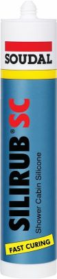 Soudal Silirub SC Duşakabin Silikonu 280 ml 30 adet koli