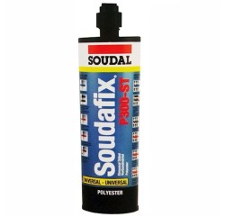 Soudal Soudafix P300-ST Polyester Kimyasal Dübel 12 adet koli - Thumbnail