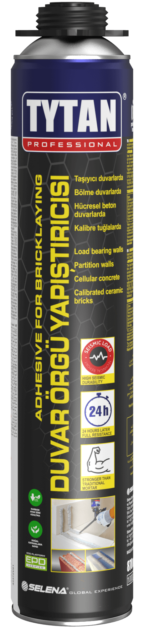 Tytan Professional - Tytan Professional Bricklaying Duvar Örgü Yapıştırıcısı 870 ml Tabancalı