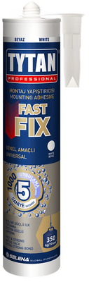 Tytan Profesional Fast Fix Hibrit Montaj Yapıştırıcısı 290 ml Beyaz
