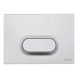 Vitra - Vitra Loop O Tek Butonlu Mekanik Kumanda Mat Krom 740-1085