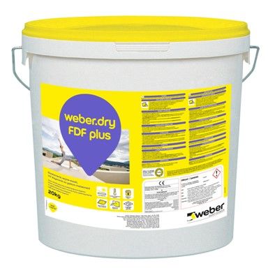 Weber Dry FDF Plus Elastomerik Reçine Esaslı Kullanıma Hazır UV Dayanımlı Süper Elastik Su Yalıtım Malzemesi 