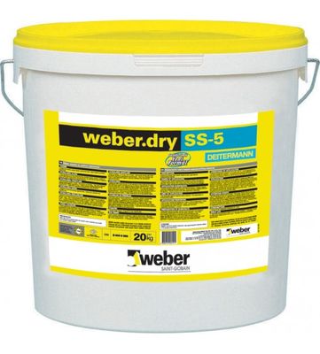 Weber Dry SS-5 Elastomerik Reçine Esaslı Kullanıma Hazır Süper Elastik Su Yalıtım Malzemesi