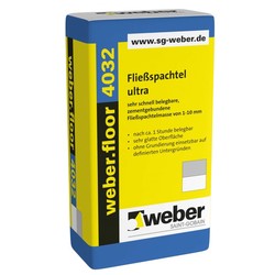 Weber - Weber Floor 4032 Çimento Esaslı Kendiliğinden Yayılan Tesviye Şapı 25 kg