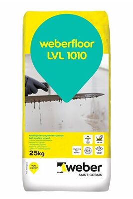 Weber Floor LVL 1010 Kendinden Yayılan Tesviye Şapı 25 kg