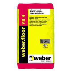 Weber - Weber Floor YS 4 Çimento Esaslı Korunt Agregalı Yüzey Sertleştirici 25 kg