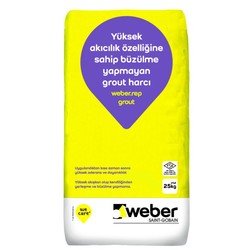 Weber - Weber Rep Grout Yüksek Akıcılık Özelliğine Sahip Büzülme Yapmayan Grout Harcı 25 kg